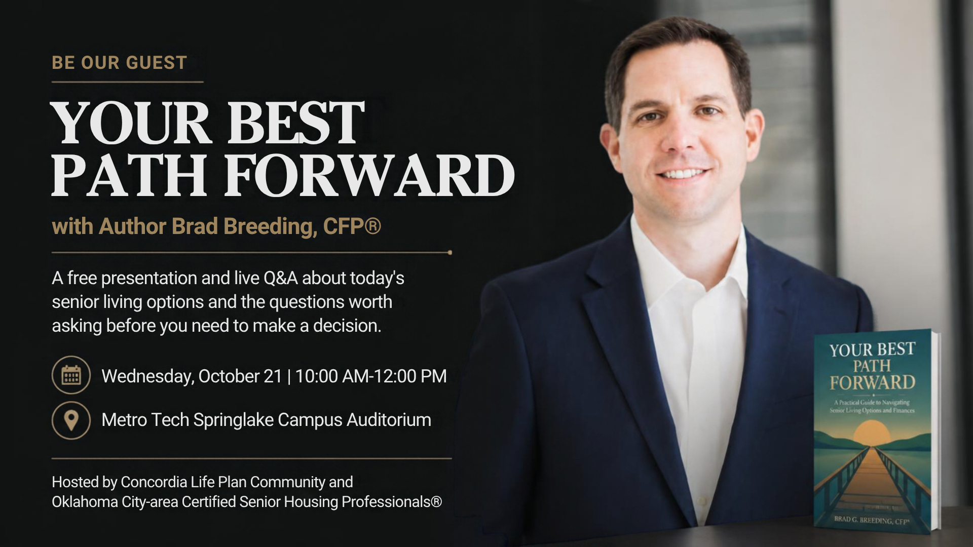 SPECIAL EVENT: Your Best Path Forward With Brad Breeding, CFP